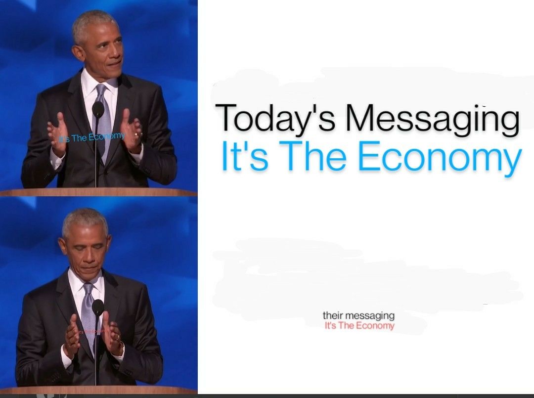 #ItsTheEconomy

The difference is how much #surplus is in their #budget  😂

#uspol of The 90's vs. now.

Updated: ... To include the #WarsOfChoice brought to you by #RNC ⚠️👉 #TradeWars 