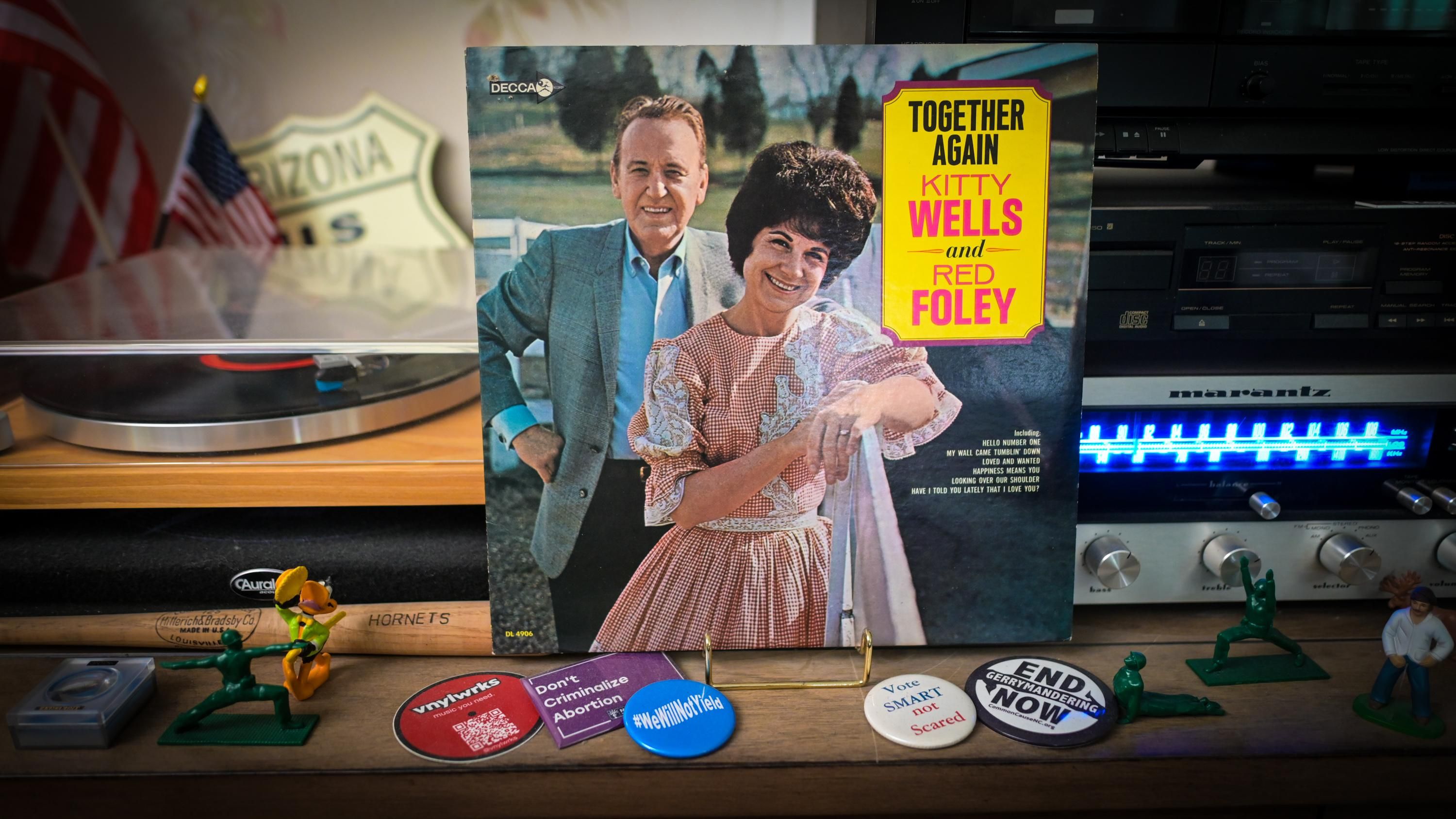 "Together Again" by Kitty Wells and Red Foley released in August 1967.
