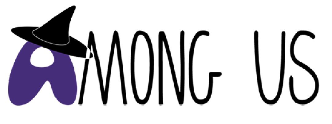 The among us logo, where the A is replaced by the akkoma logo