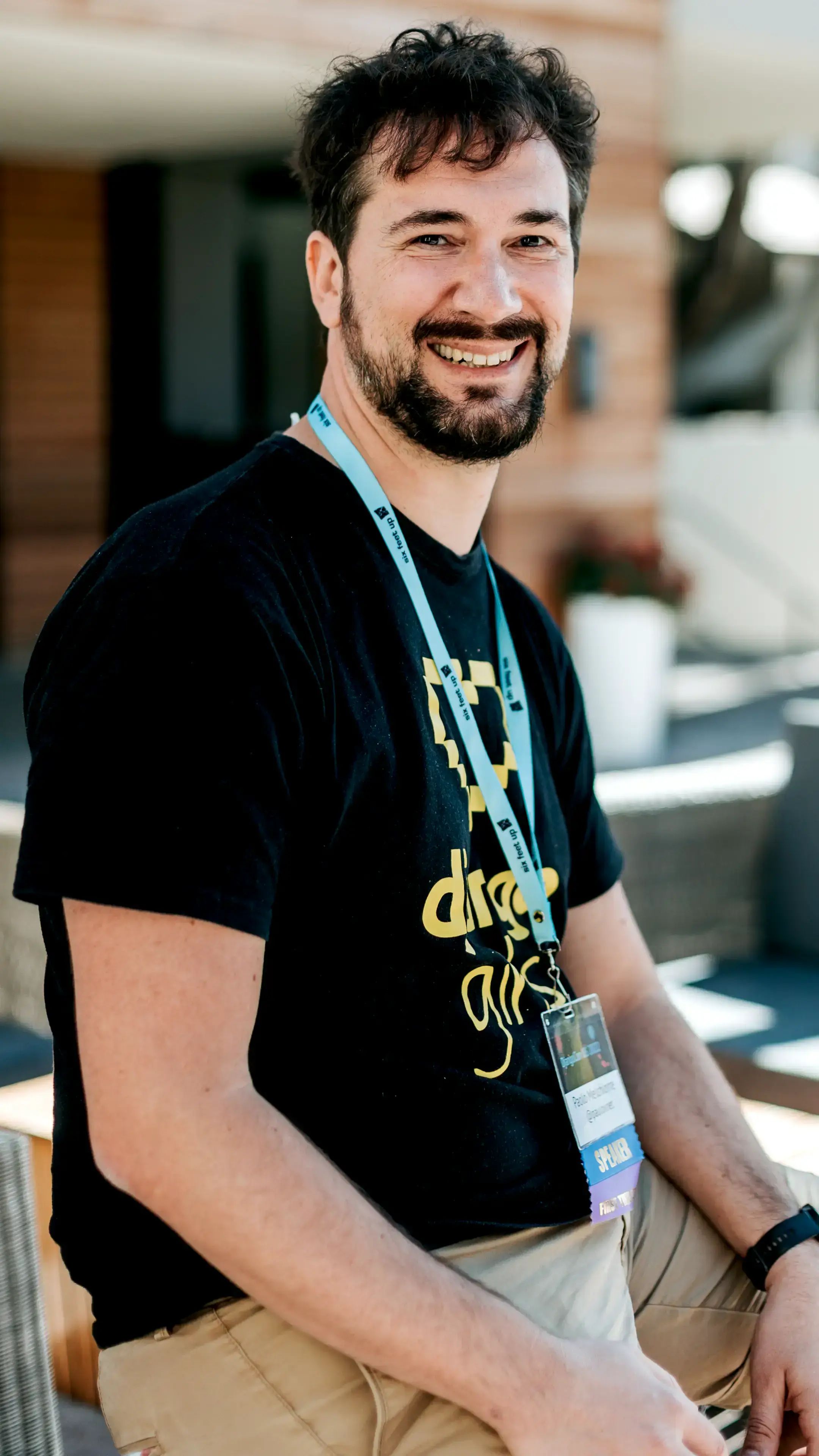 Paolo Melchiorre at the DjangoCon US 2022 in San Diego (USA)