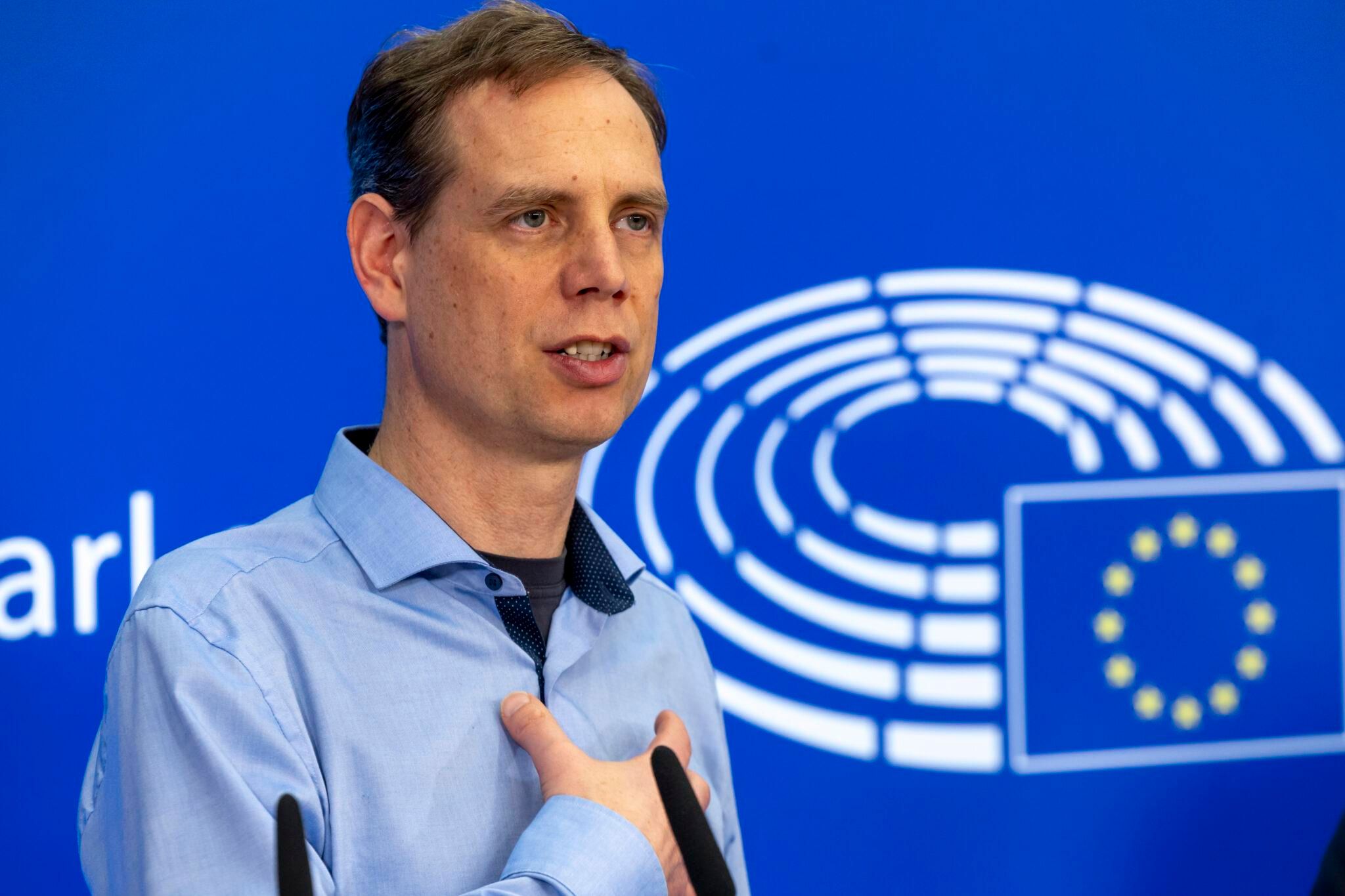 Patrick Breyer (in una foto d'archivio come eurodeputato) è uno dei principali sostenitori della privacy / Foto: EP