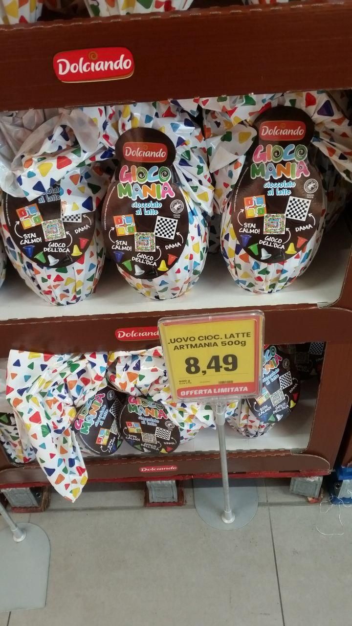 Uova di cioccolato al latte, 500 gr., 8.49 €