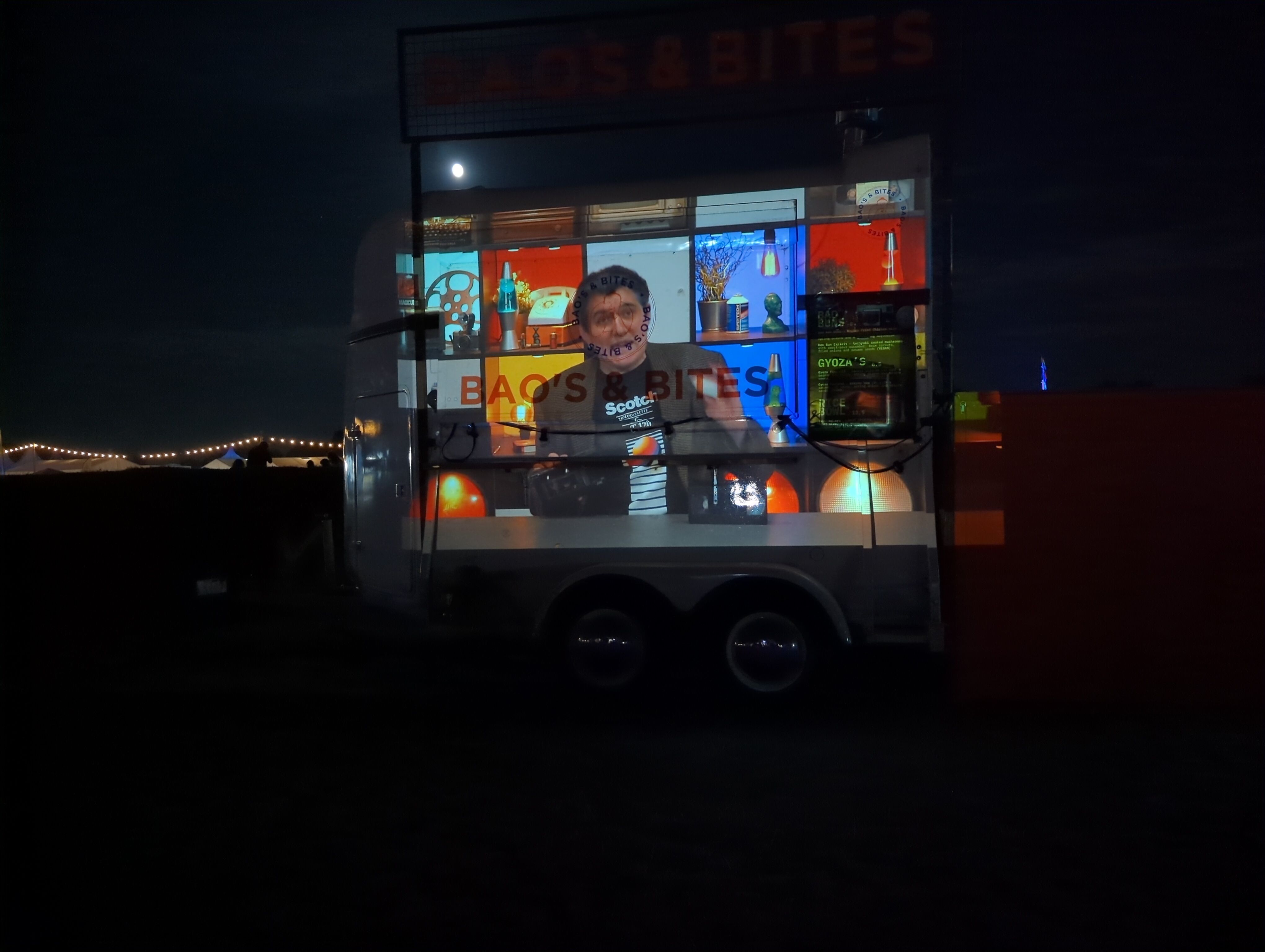 new technology connections on a food truck