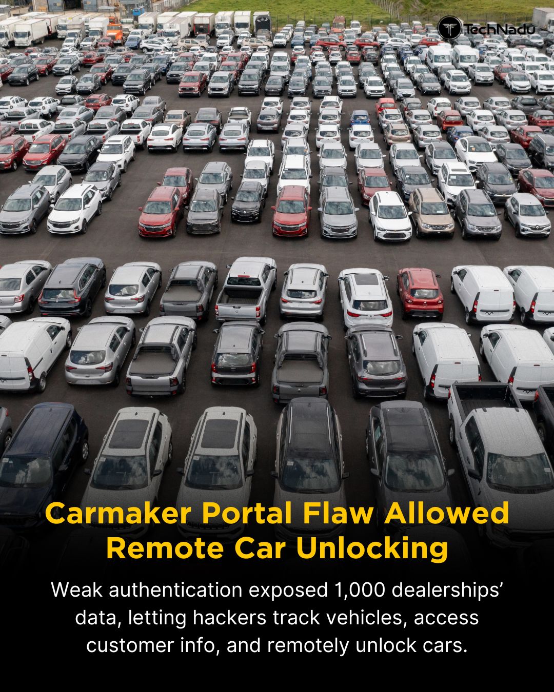 Carmaker Web Portal Exposes Remote Car Unlocking Vulnerability and Access to 1,000 Dealerships
