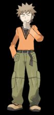 Artwork of Brock from Pokémon HeartGold/SoulSilver