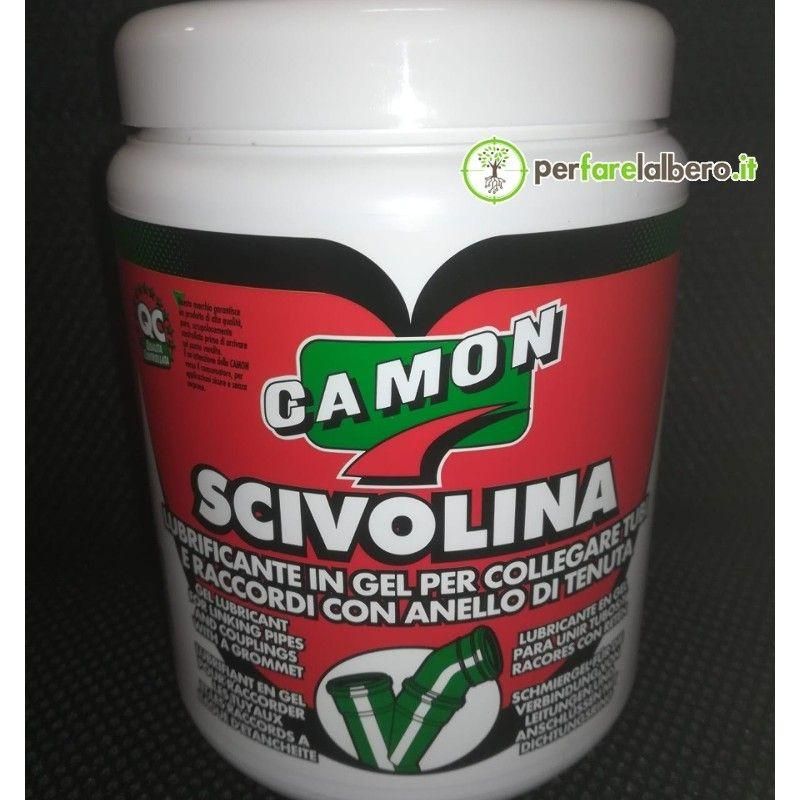 Confezione di Scivolina, lubrificante in gel per raccordare tubi in PVC.