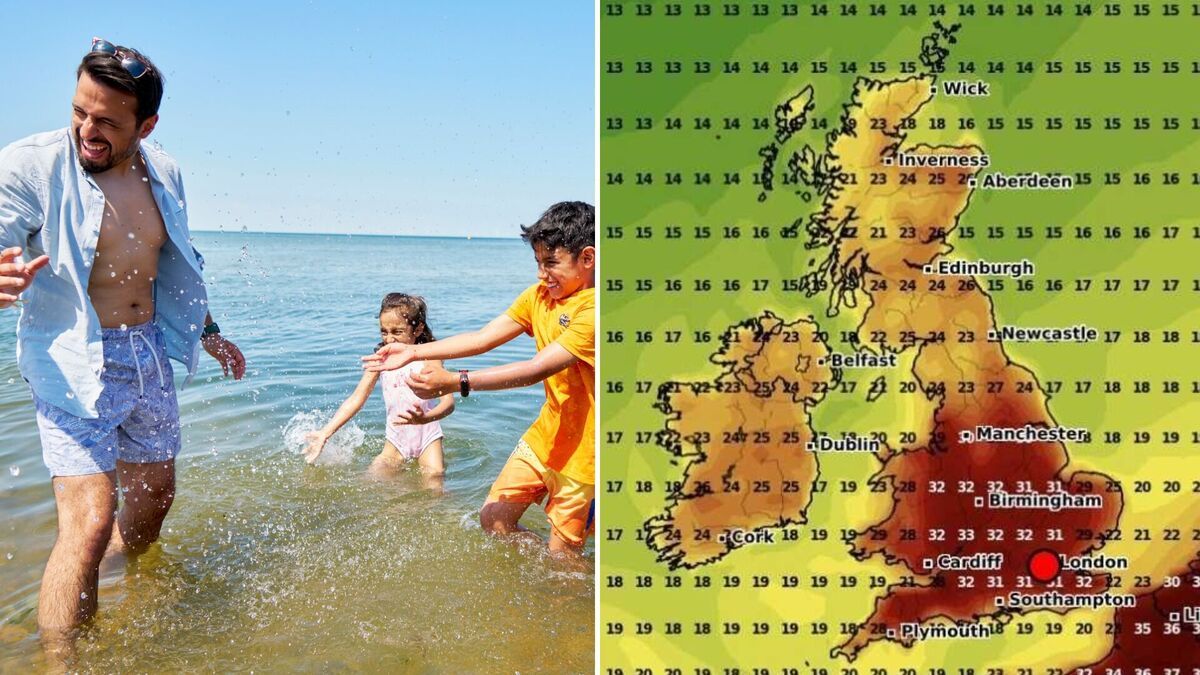 Images of UK Heatwave