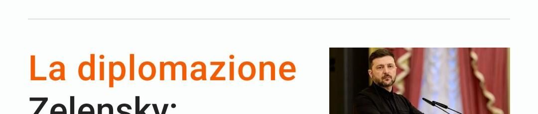 La diplomazione?