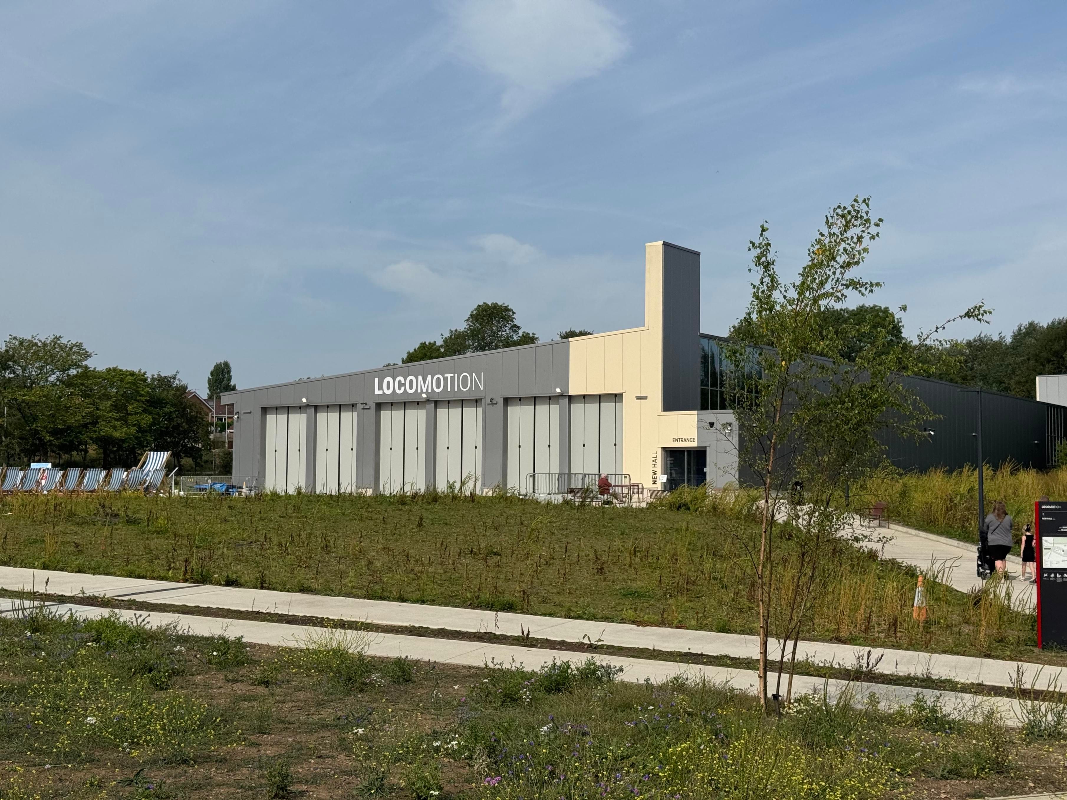 Picture of the new hall at Lovomotion, Shildon, UK