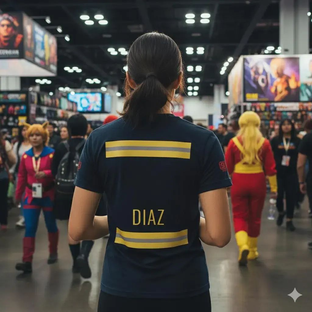 maglia con stampa giacca firefighter eddie diaz