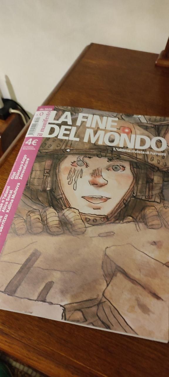 copertina numero zero di La fine del mondo