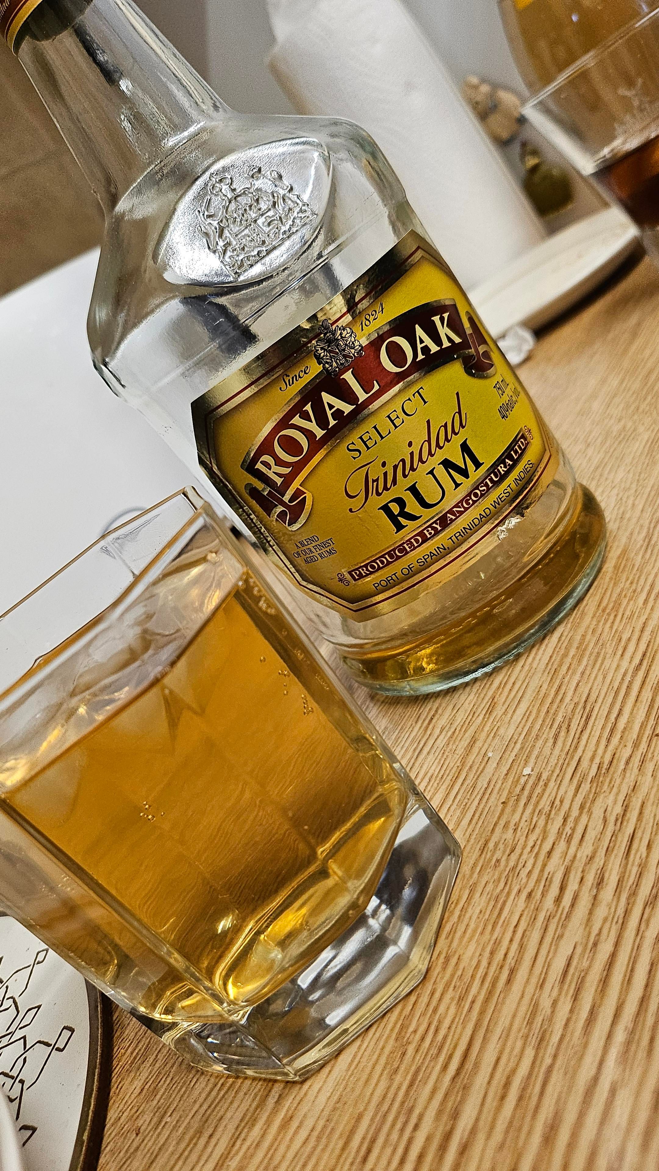 Trinidad rum pn a counter. I cant type because of said rum