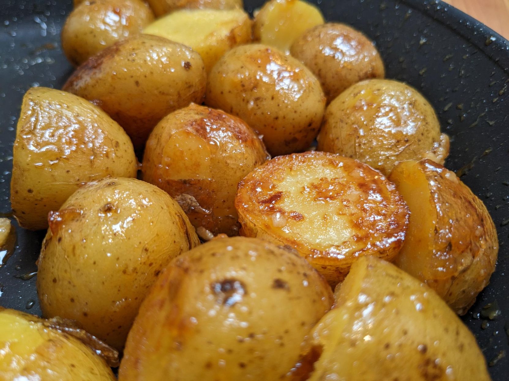 Caramelized potatoes