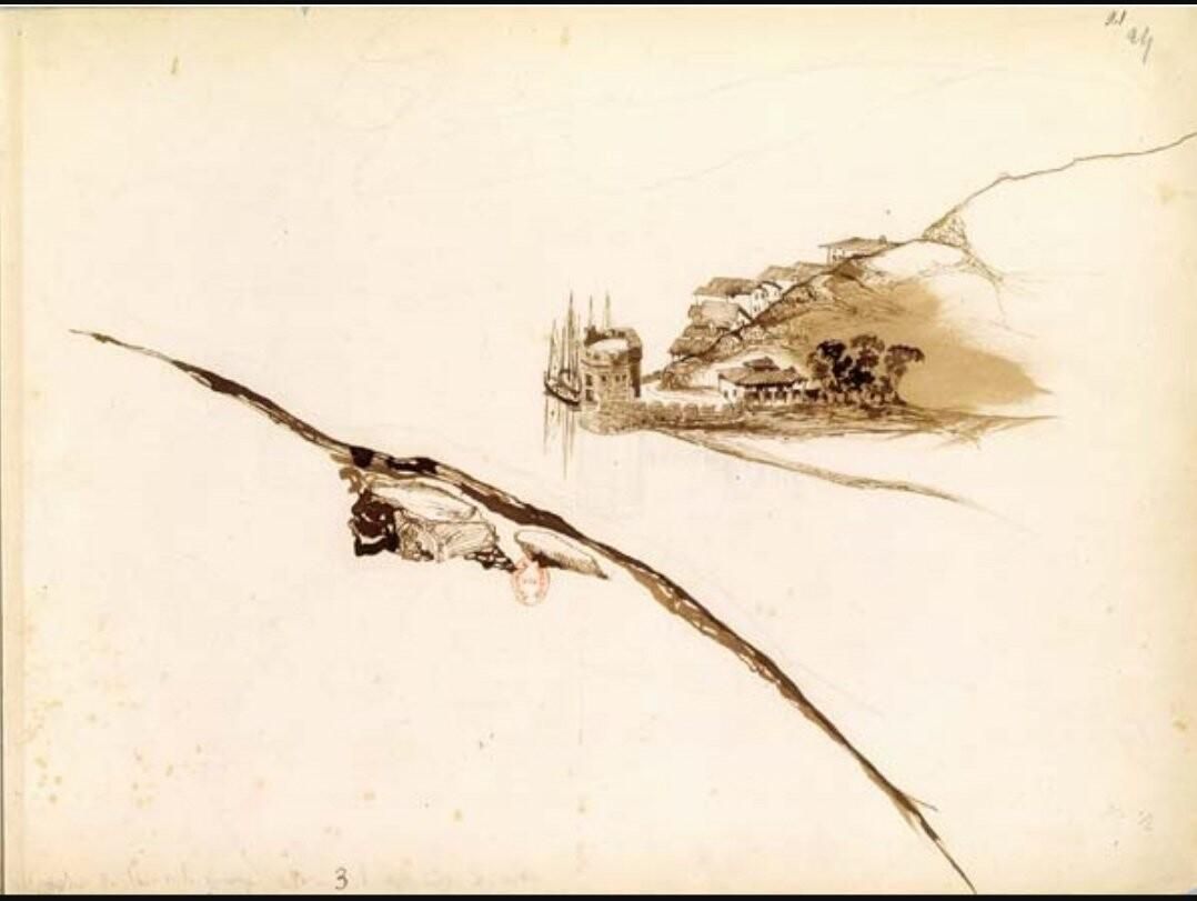 Victor Hugo, Pasajes du haut de la montagne, 1843
© Bibliothèque nationale de France