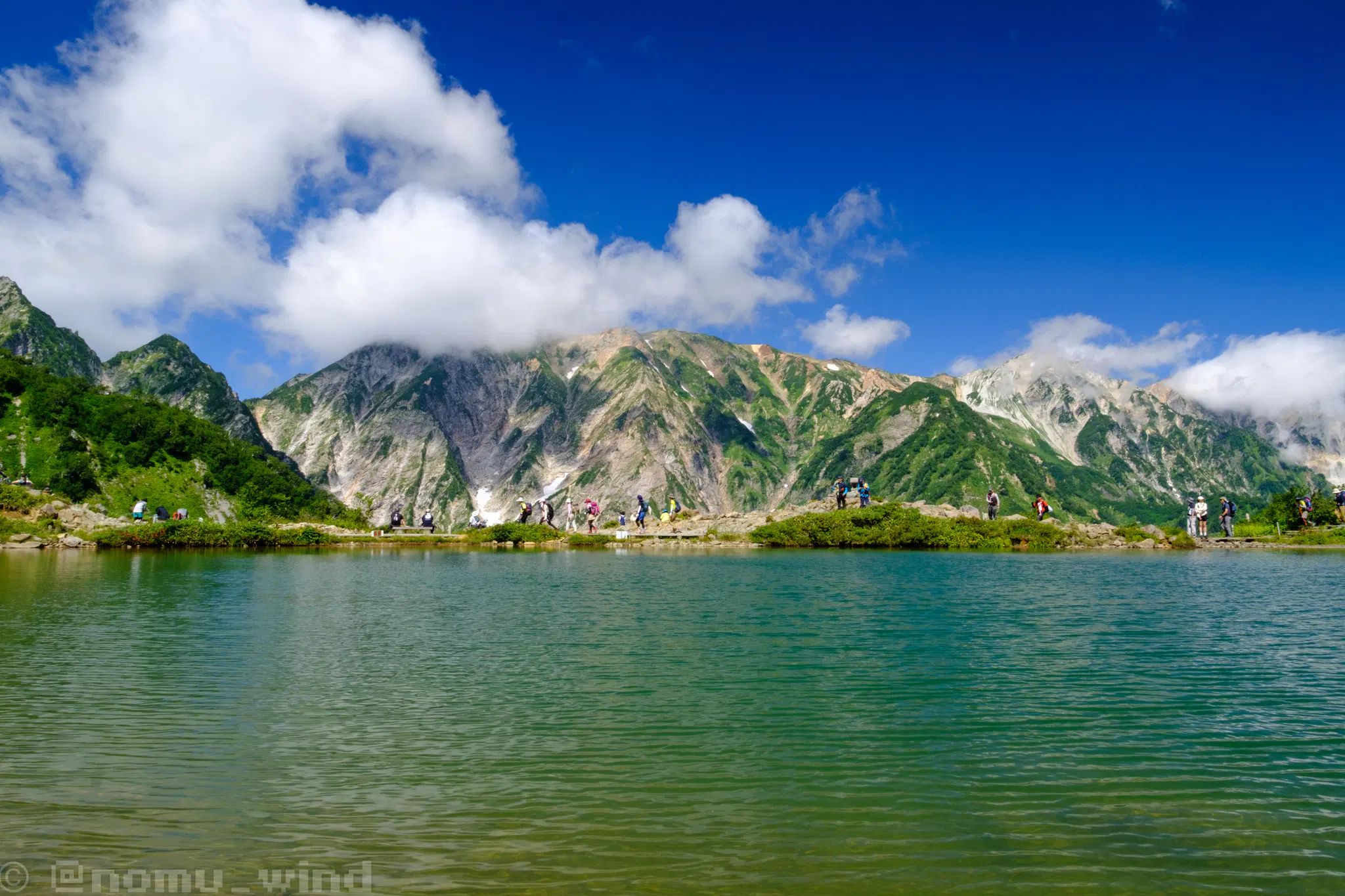 八方池