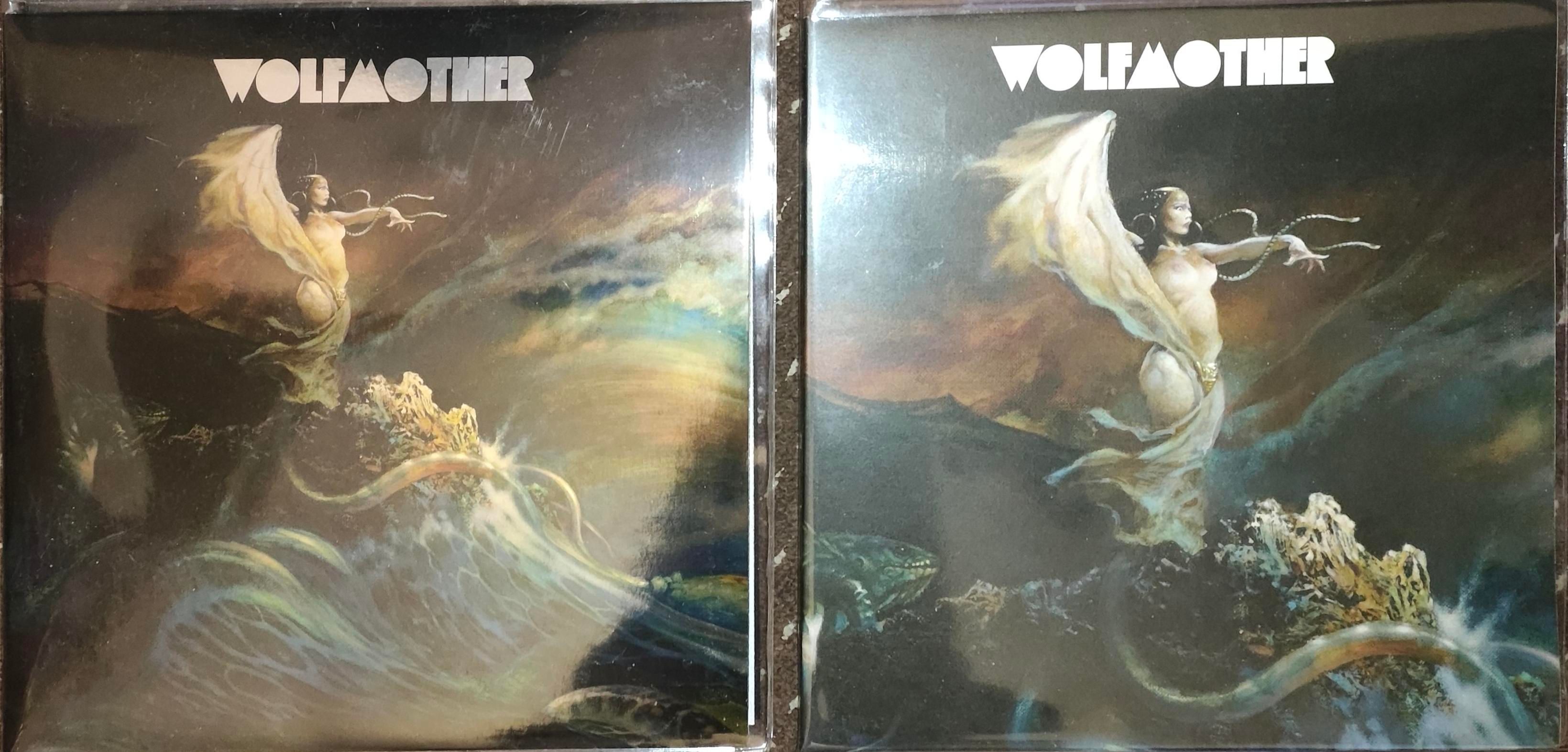 2 of the same album artwork one cropped in of the Surpent over the sea 