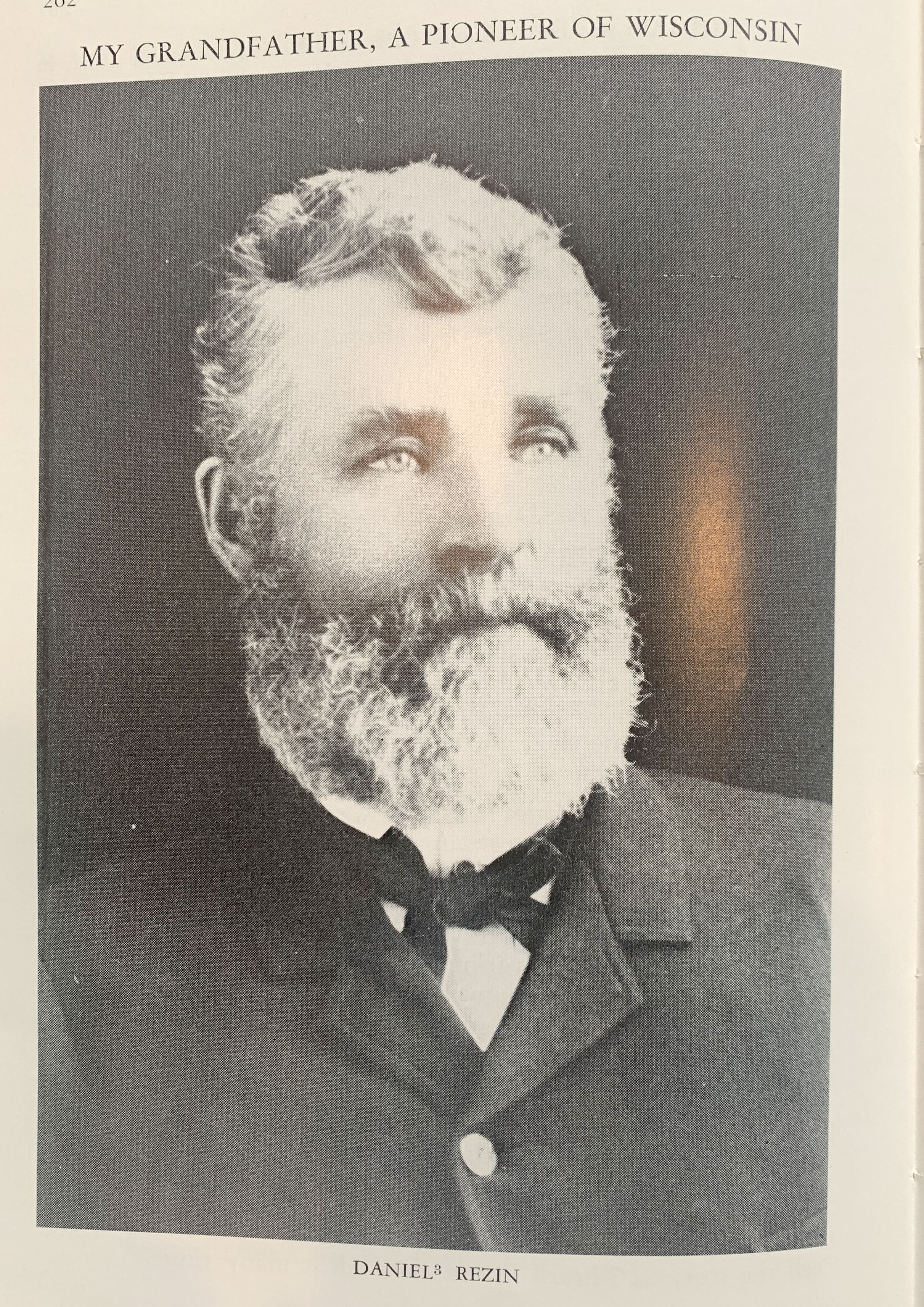 an old photo of a man born in Canada 