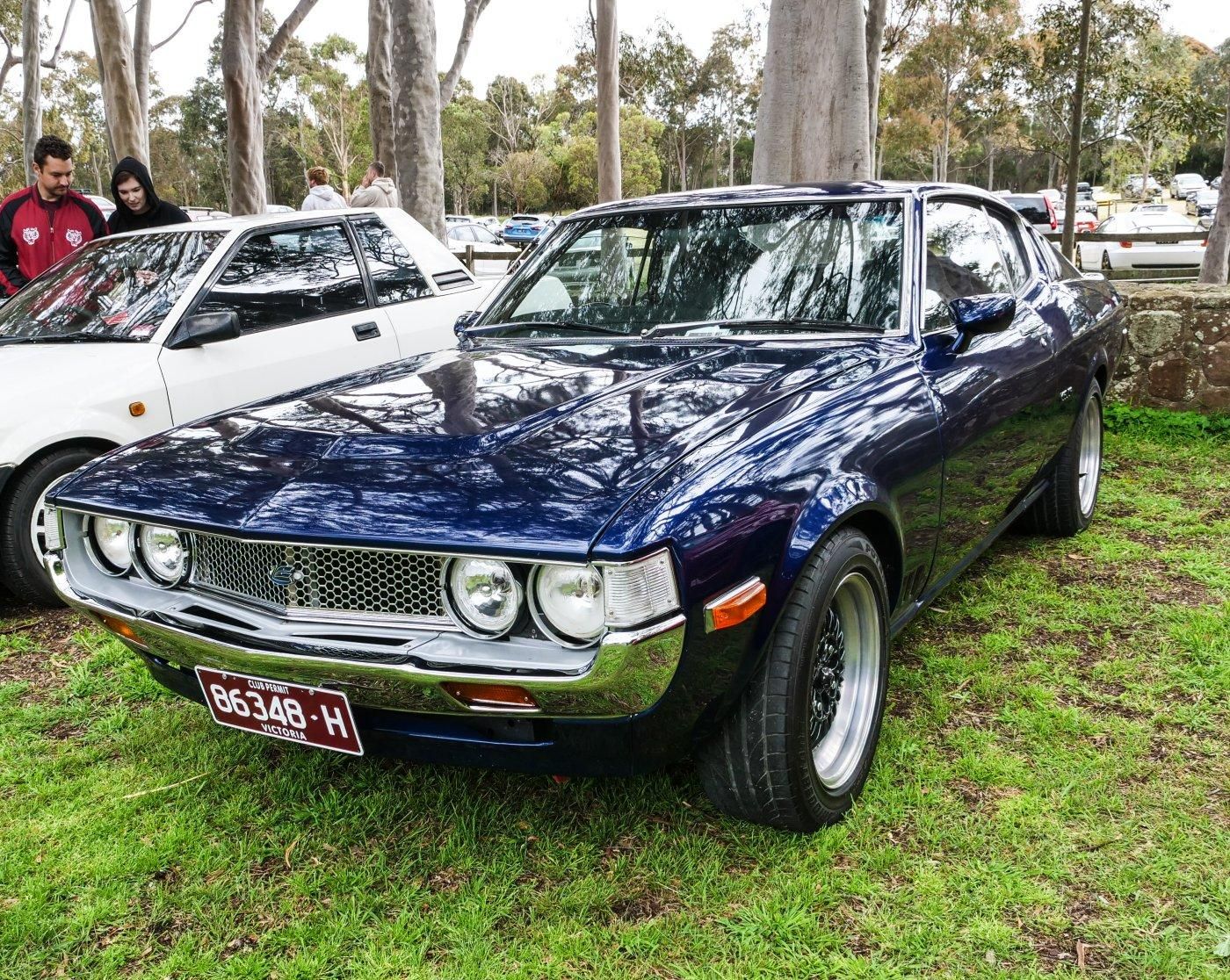 Toyota Celica in blue