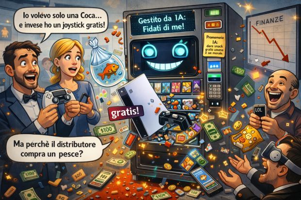 La folle AI del distributore automatico del Wall Street Journal