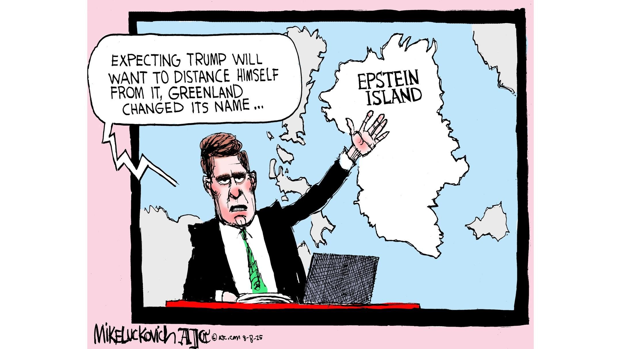 Mike Luckovich 8/8/2025 