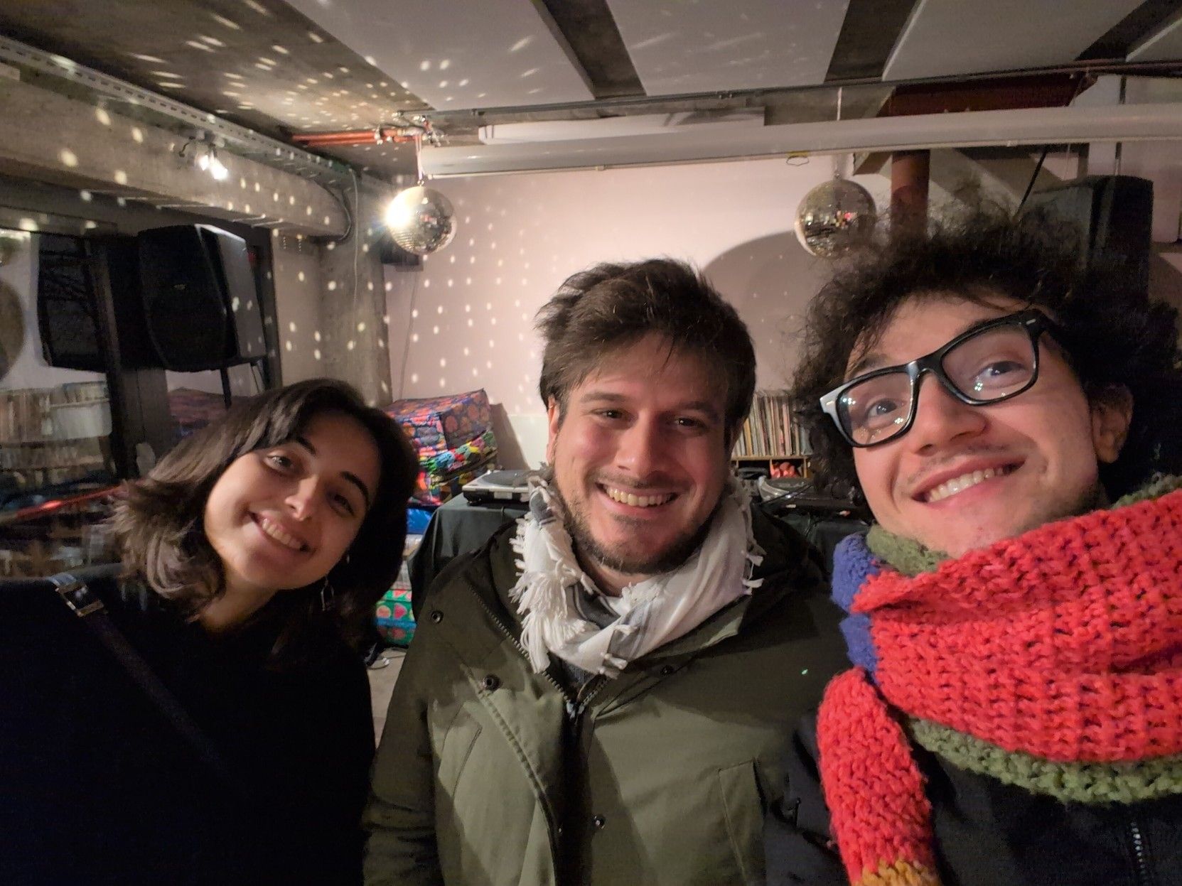Selfie avec Ceci et Giacomo
