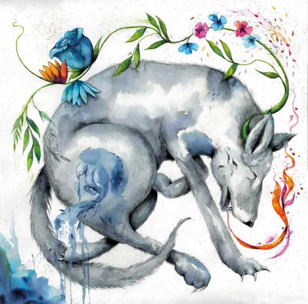 Keanne van de Kreeken susi, vai onkos tämä jokin harmaakettu.