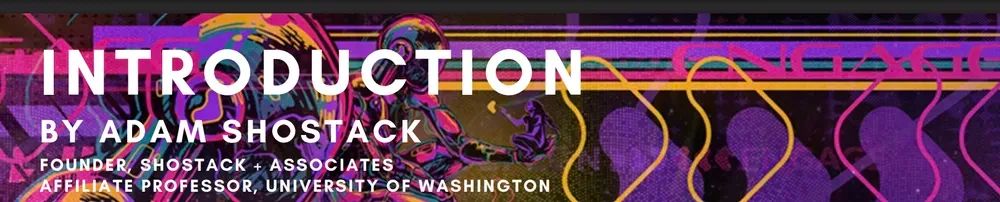 a headline showing I wrote the introduction last year