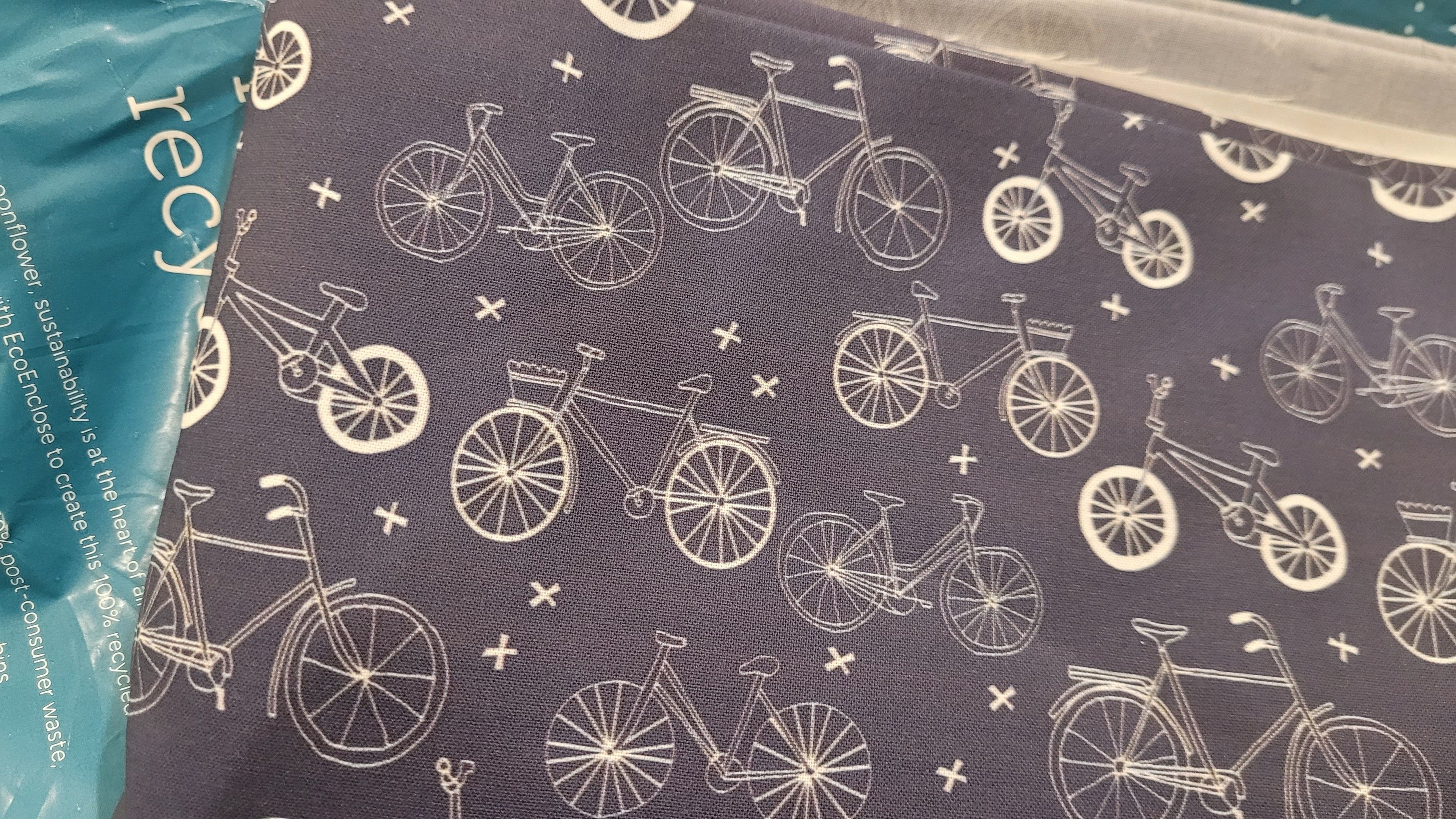 Fancy looking bicycle fabric