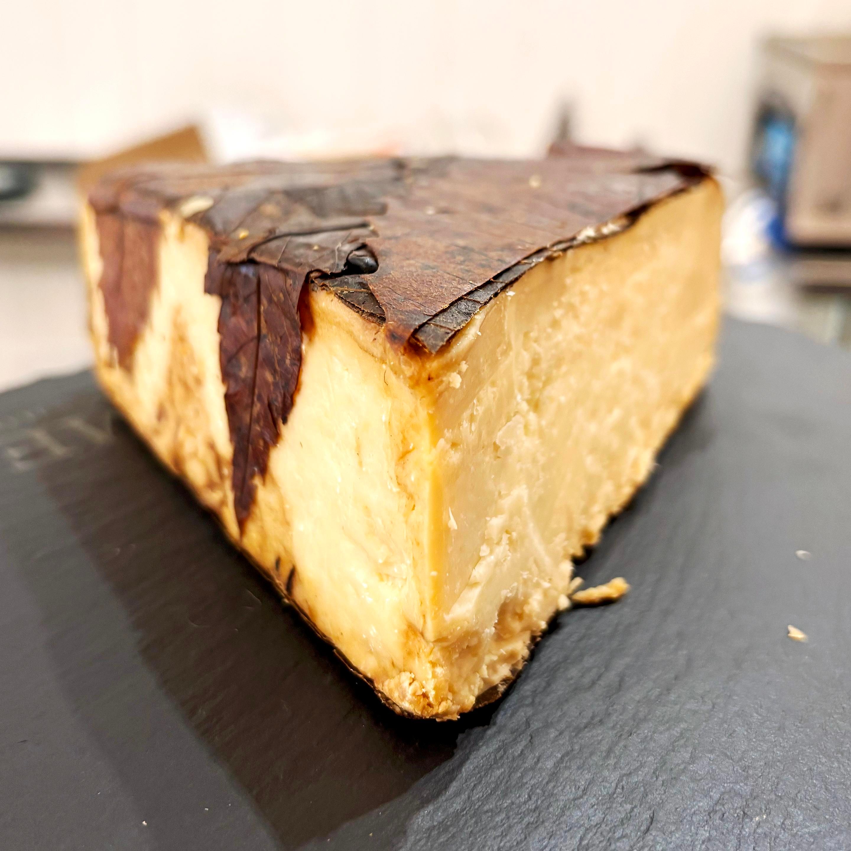 Occelli di Castagno, a chestnut leaf-wrapped/aged cow and sheep's milk Italian cheese. Cream-coloured, with hints of brown sugar, nuts, with a tiny crunch of salty crystals. 