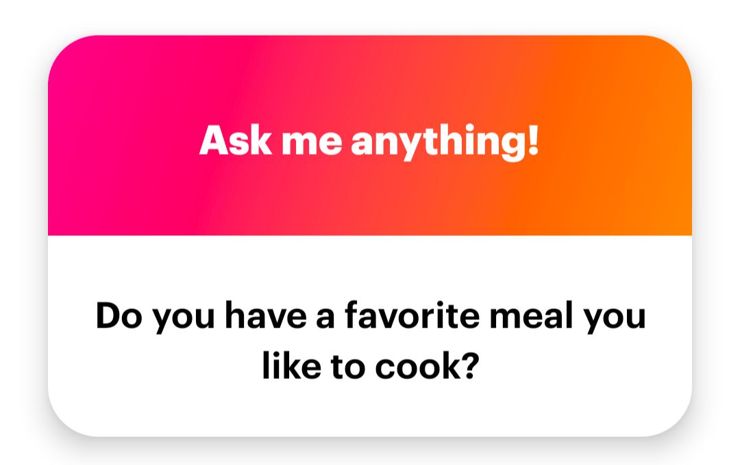 Favorite meal to cook? 