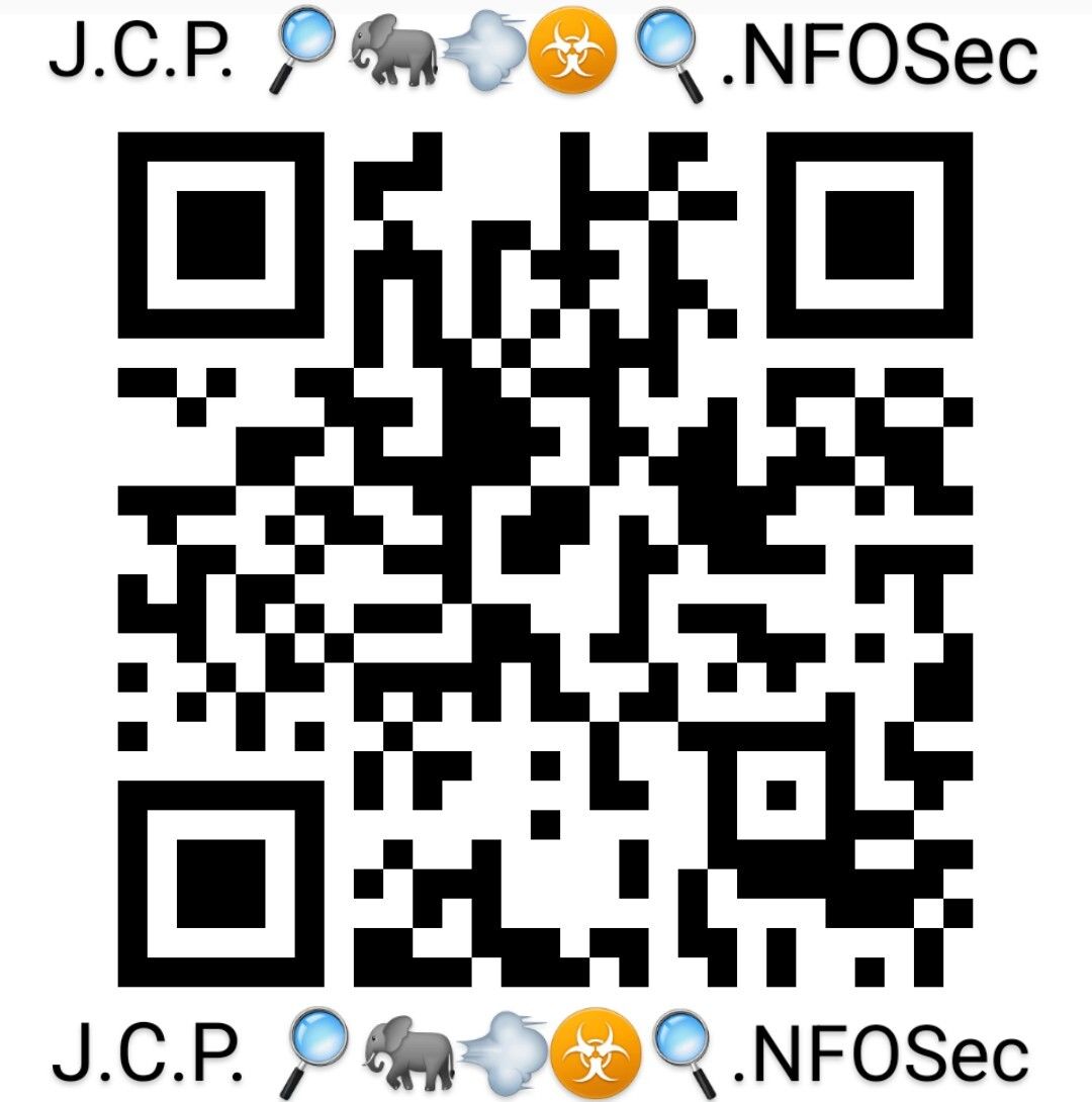 #InfosecExchange #QRCode picture for my #HyperCard #infosec_jcp URL 🤫