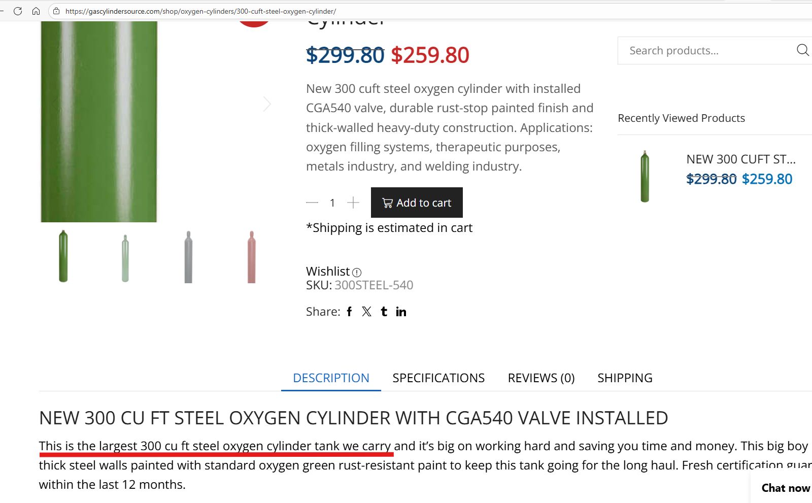 https://gascylindersource.com/shop/oxygen-cylinders/300-cuft-steel-oxygen-cylinder/