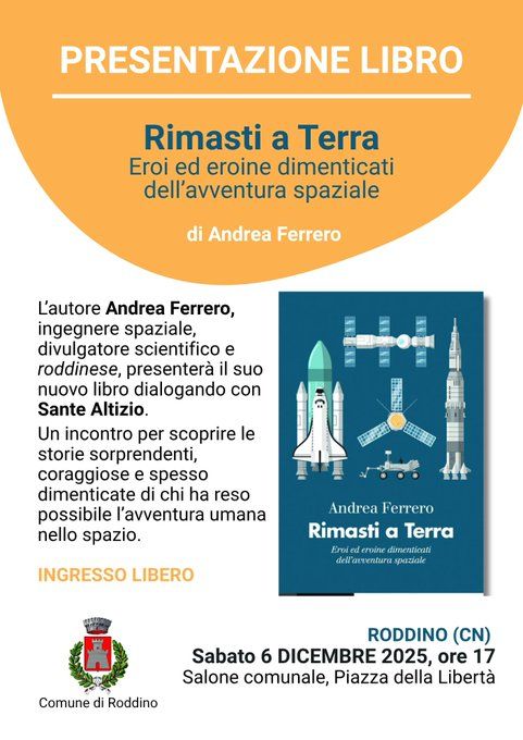 locandina della conferenza di presentazione del libro "Rimasti a Terra"