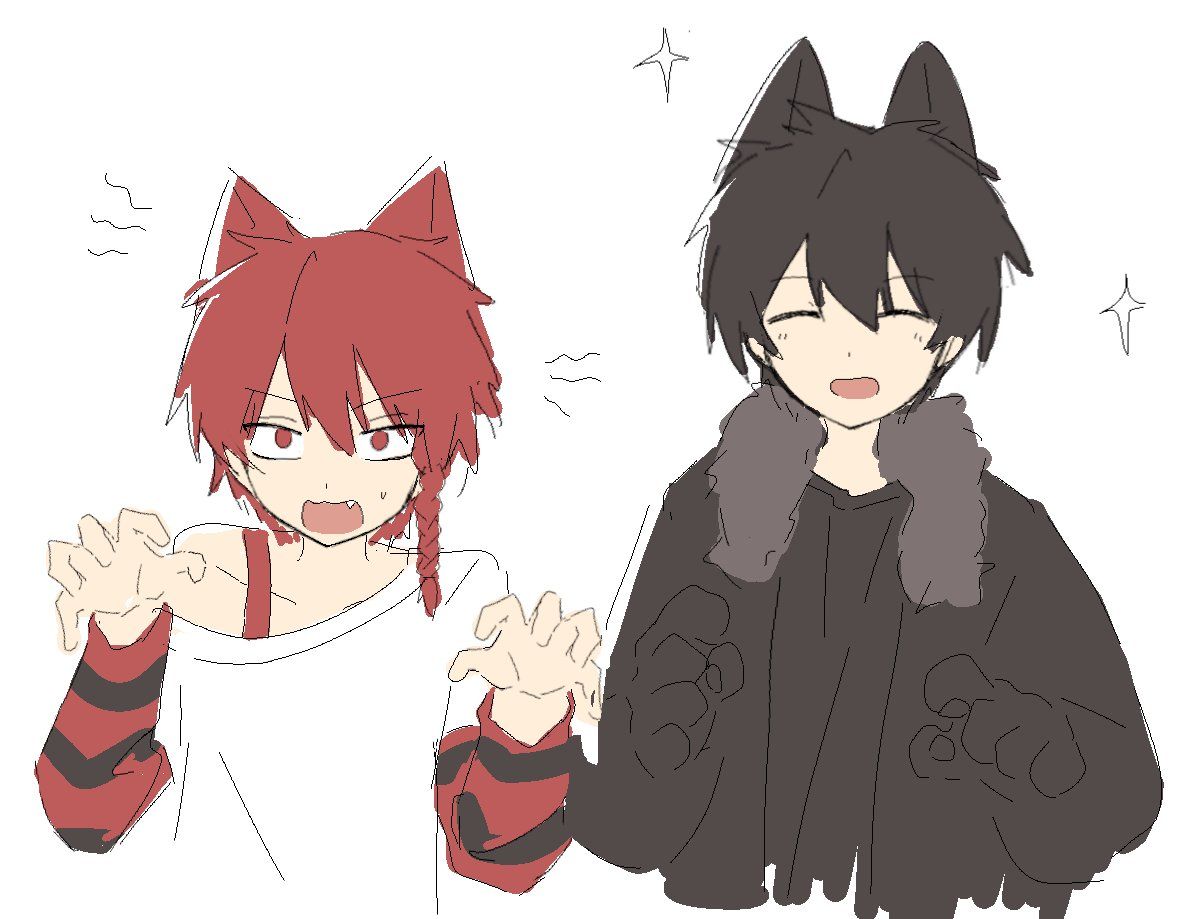 Two catboys