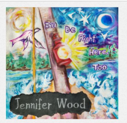 screenshot of album cover: expressive and colorful painting, a sailboat with a lantern shining brightly from the mast, day to port, night sky to starboard, a bird flying from day to night. NB this description doesn't convey how amazing it is