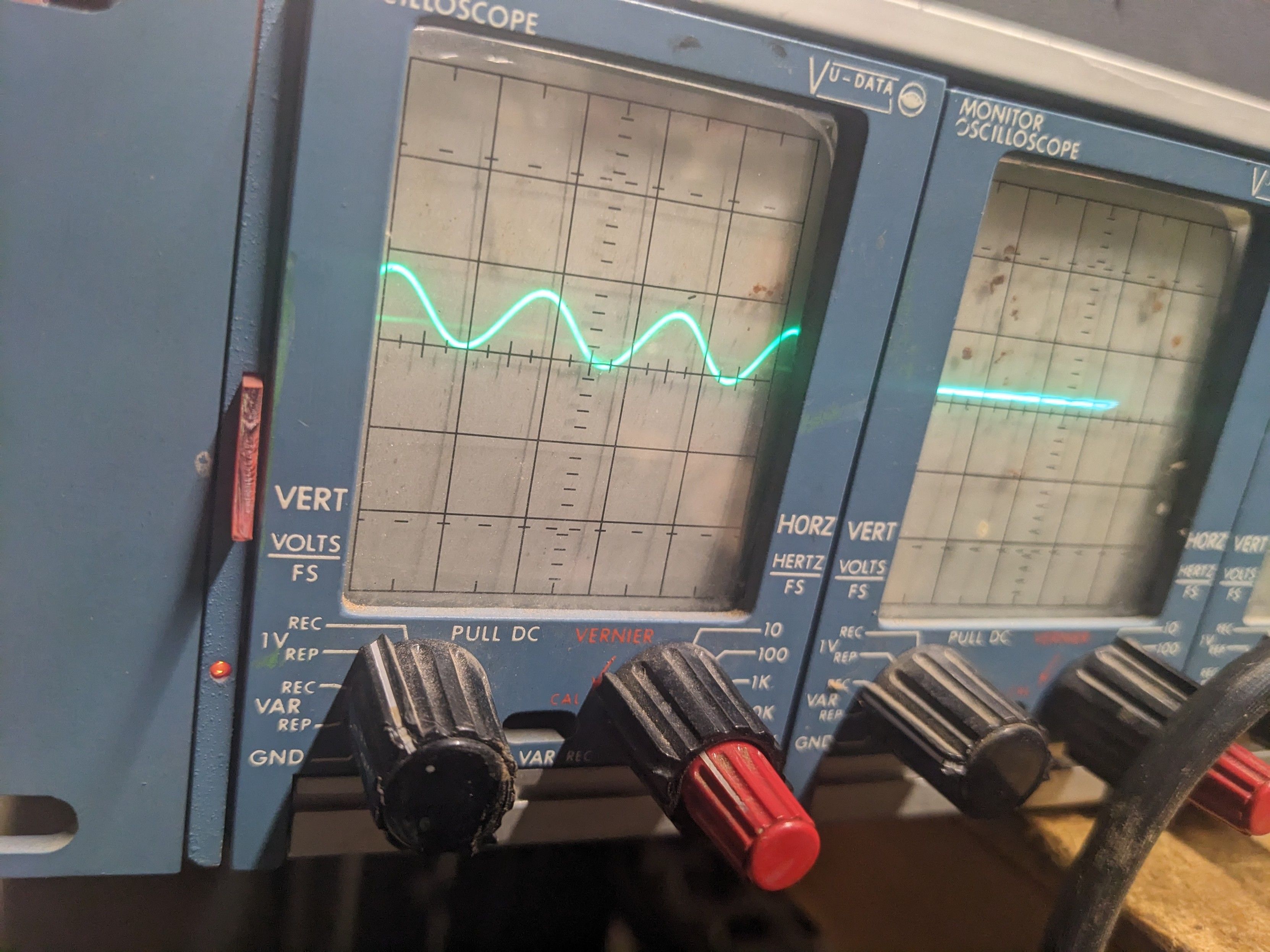 Slightly taller sine wave