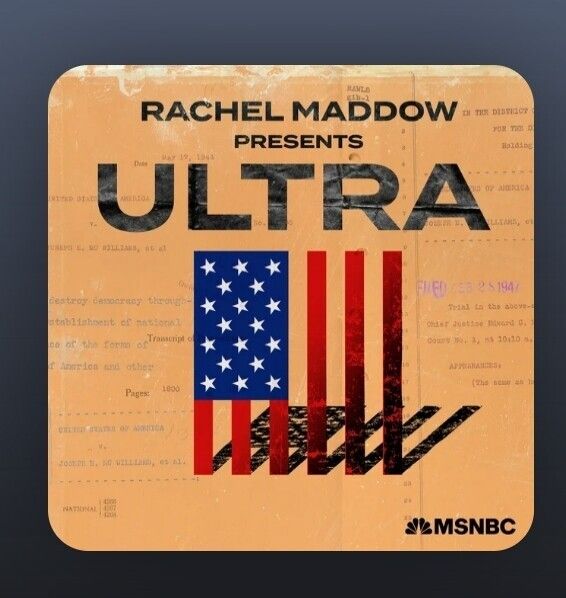 Maddow Ultra podcast symbol