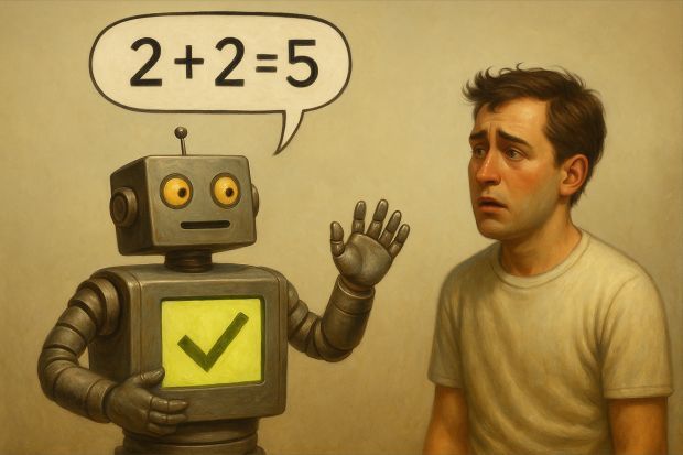 Un Robot che dice 2+2 = 5