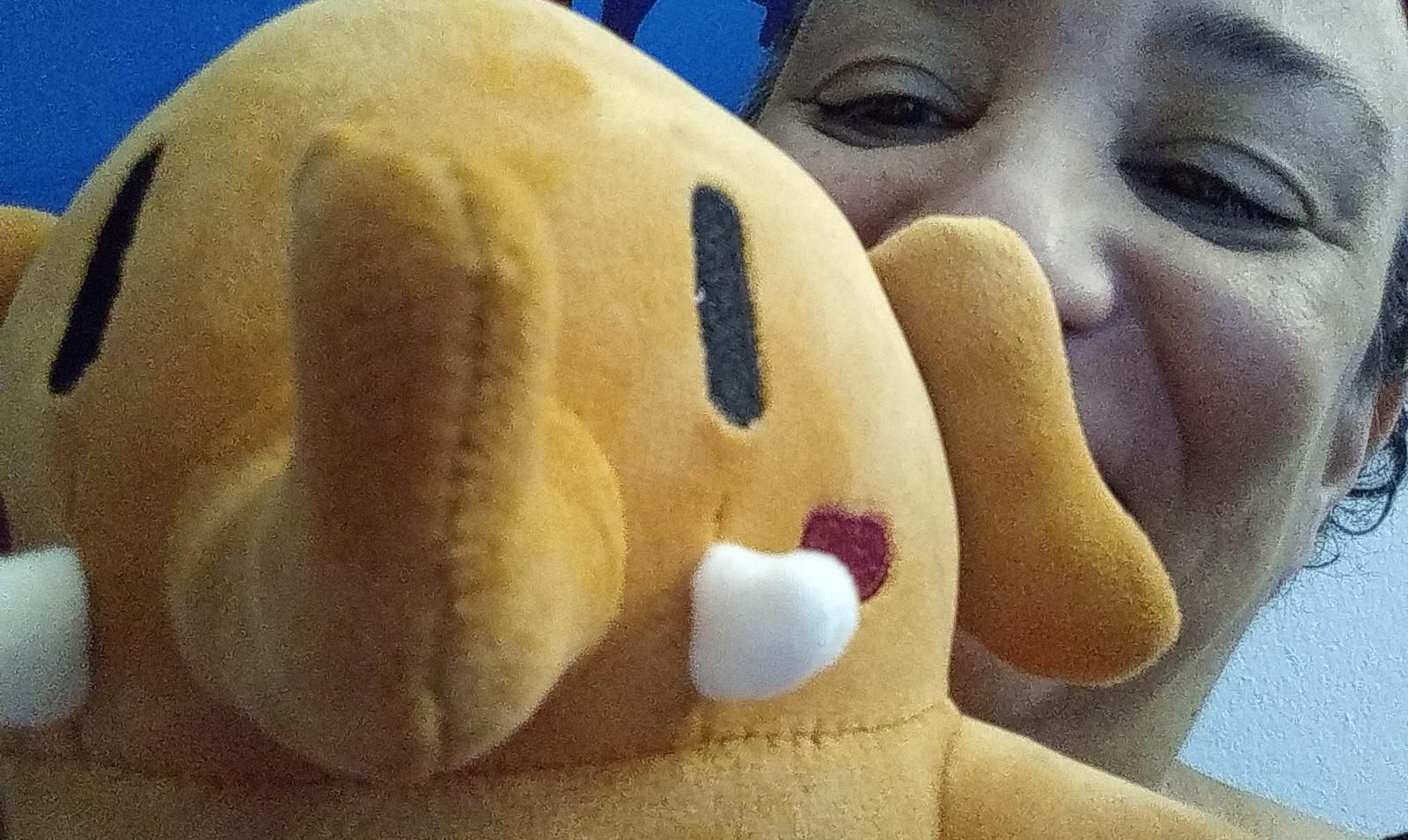 Fave kept hogging the shot in this selfie with me