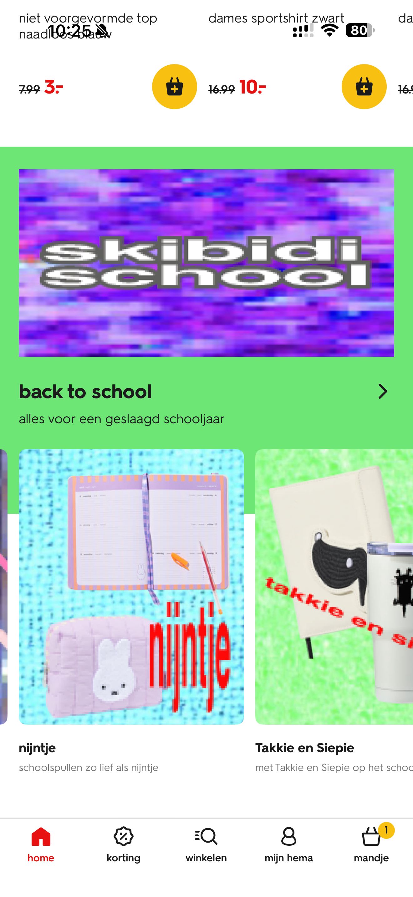 Hema maakt reclame met “skibidi school” en sloopt Nijntje en Takkie en Siepie dramatische opmaak 