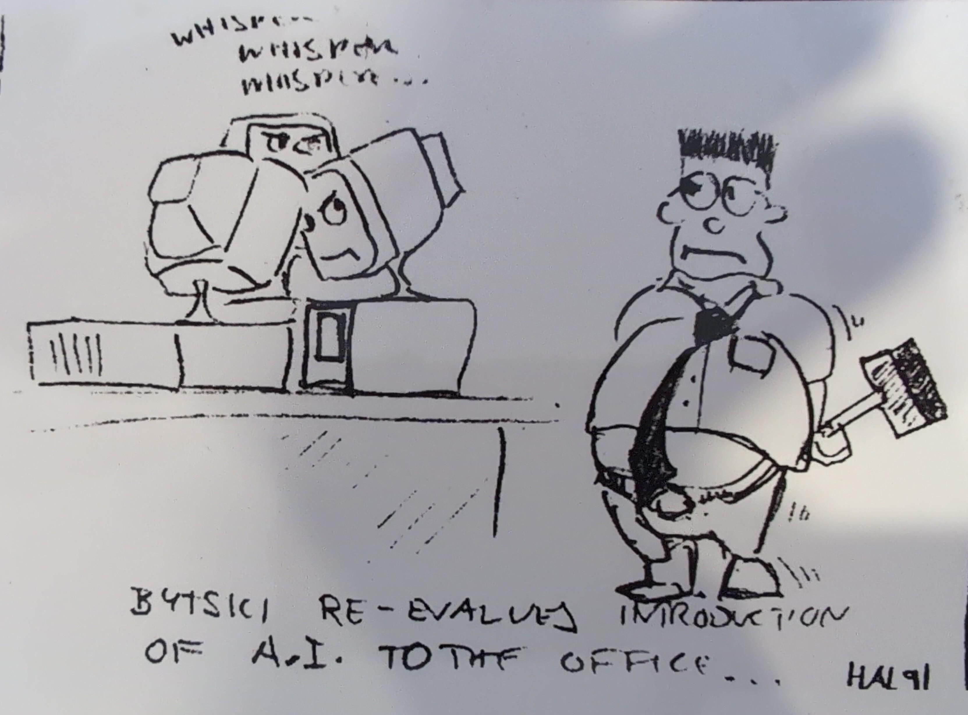 "Byteski re-evaluating introduction of AI to the office" 