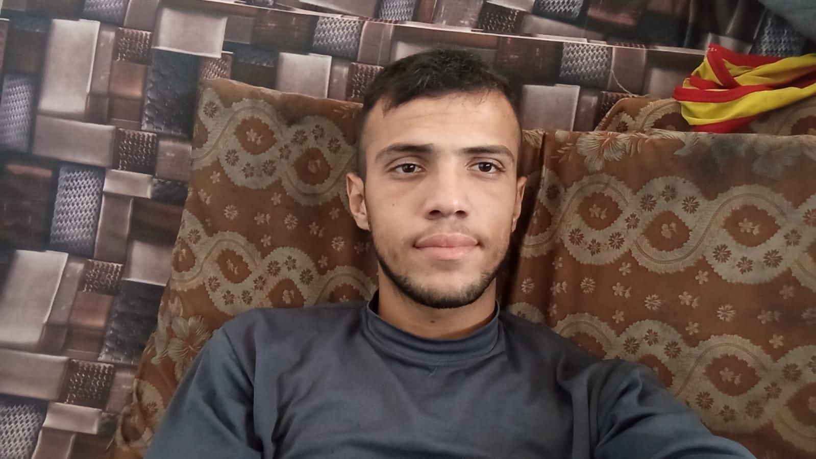 Khaled Zeyada, 21 years old, from Rafah, Gaza Strip, Palestine