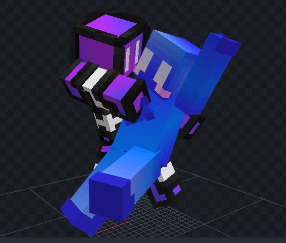 the same two characters, inderix holding mel