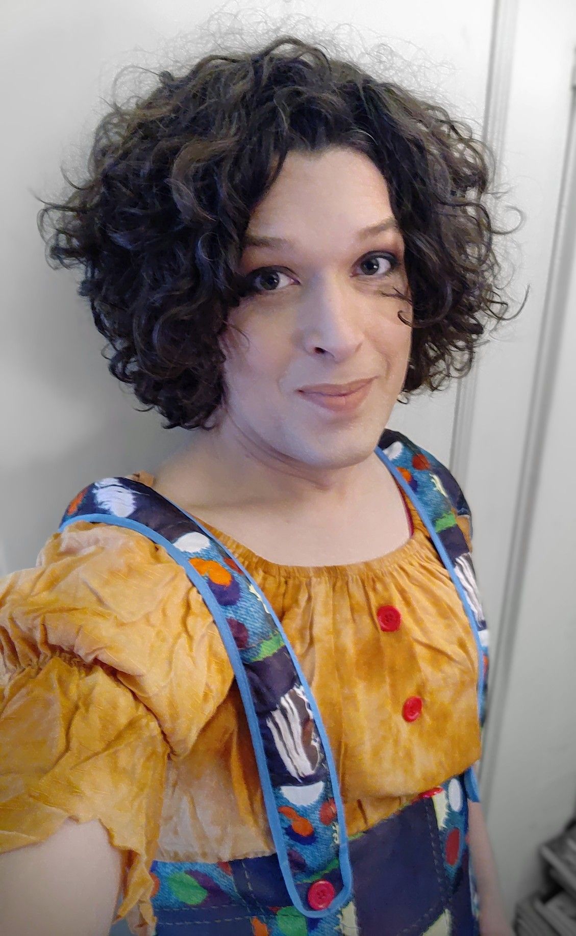 very much enjoying this scarecrow dress