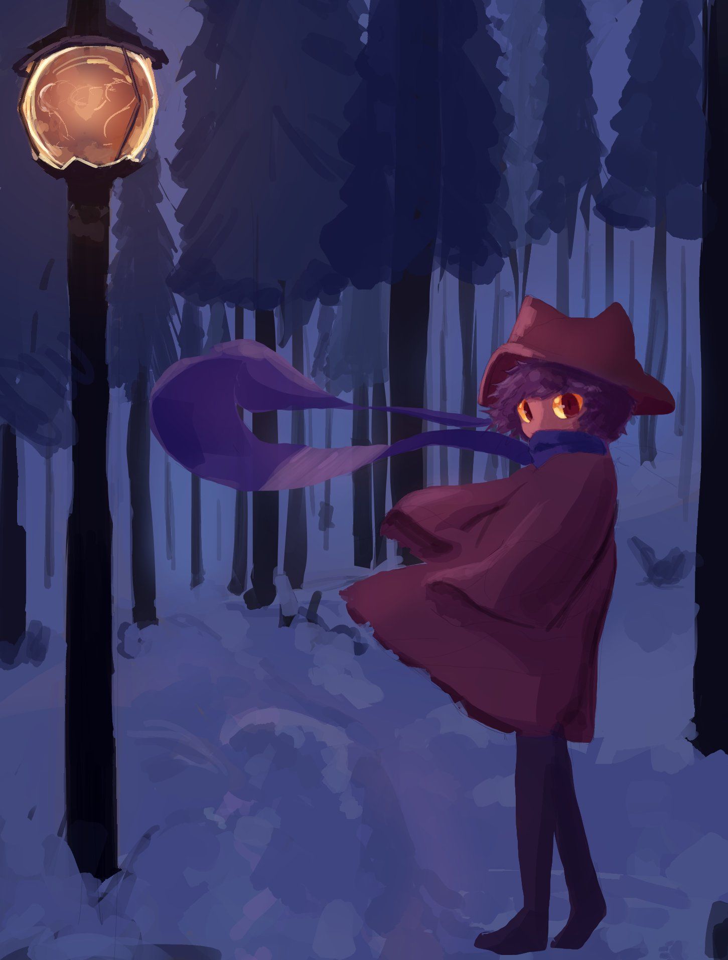 Niko in the forest