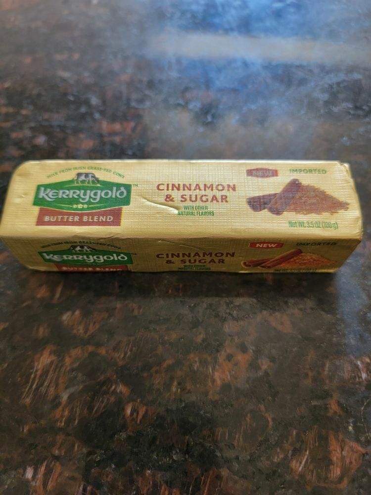 Kerrygold "butter blend" cinnamon and sugar
