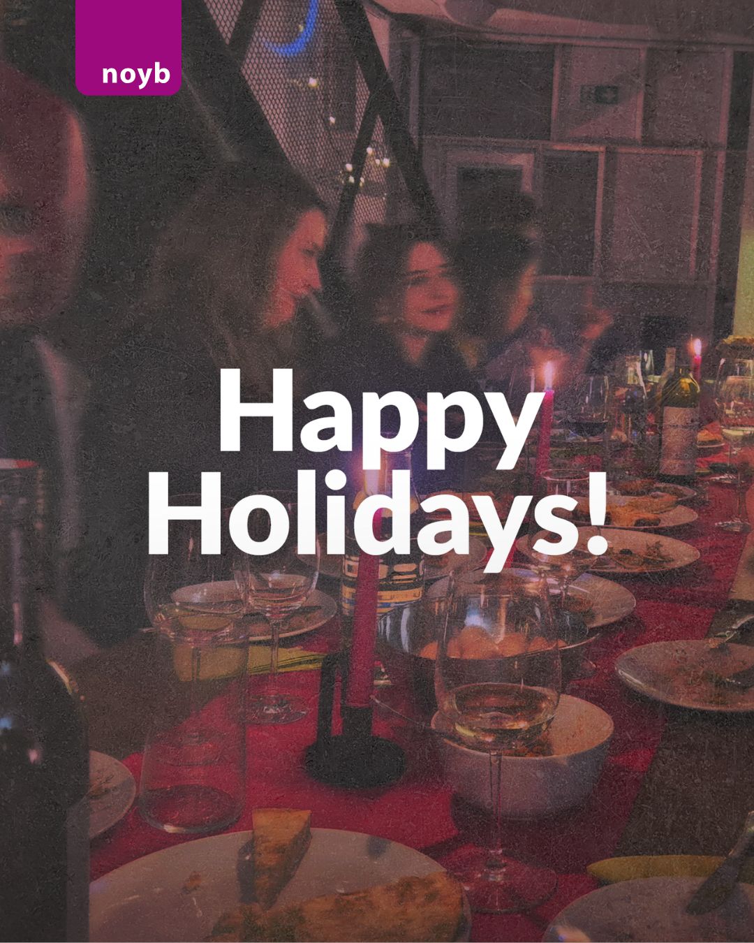 Happy Holidays from the noyb-team!