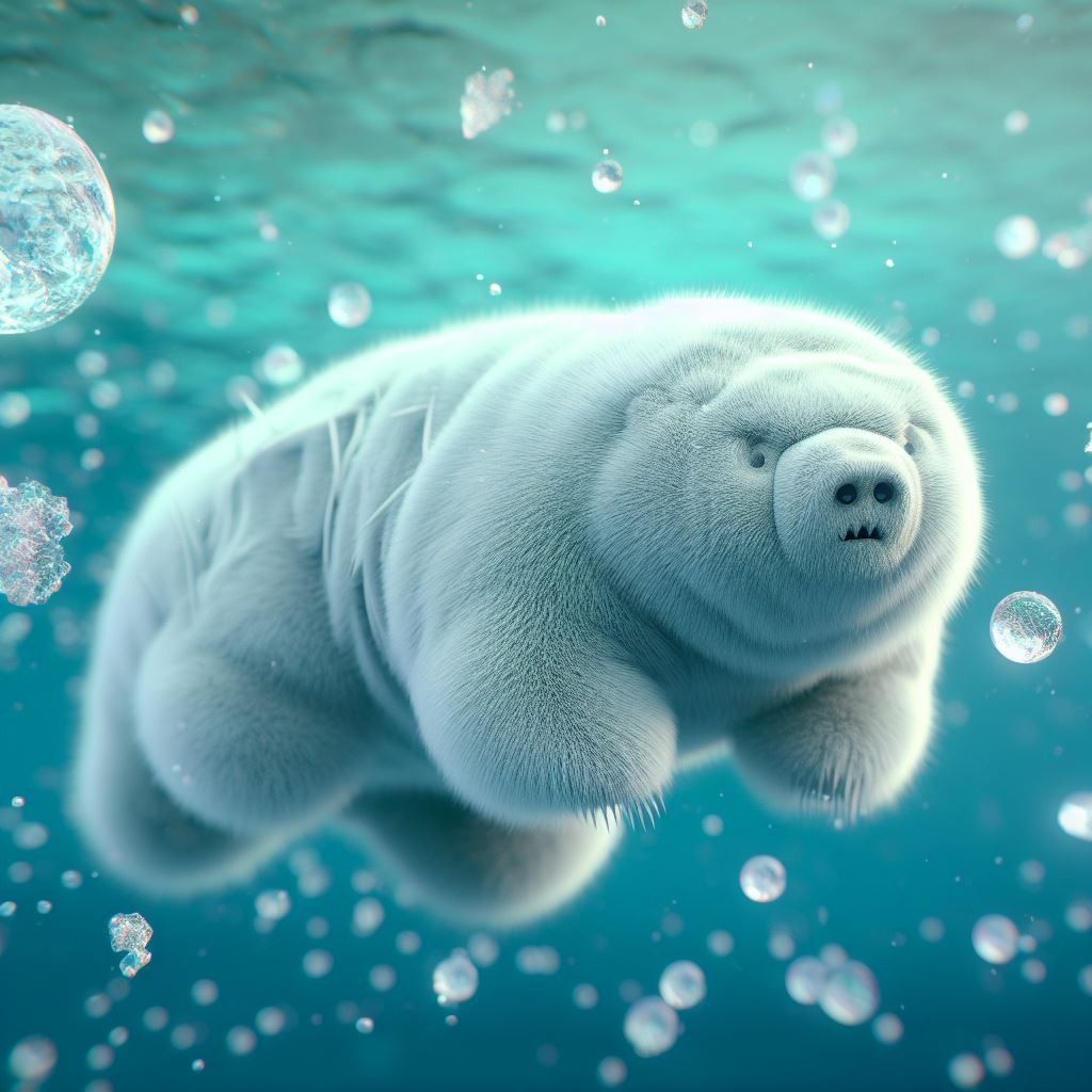 Karhukaisen ja jääkarhun risteytys.