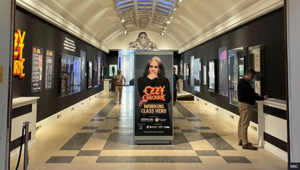 The free exhibition about the late Birmingham star is on display at the city's Museum and Art Gallery