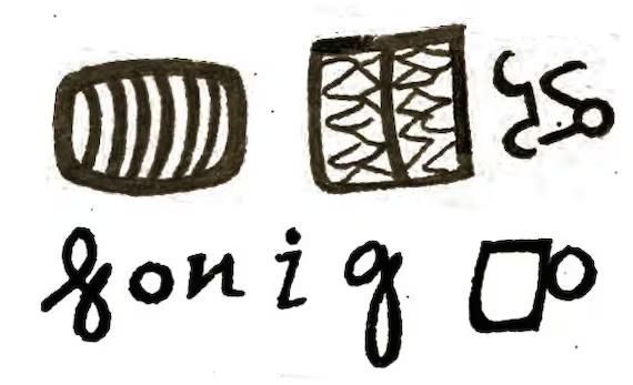 Alveare con scritta "honig".